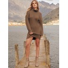 image:imageANRABESS Women Oversized Cowl Neck Fall Long Sleeve Sweater DressCamel