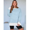 image:imageANRABESS Women Oversized Sweatshirts Fall Outfits with ThumbholeBlue White Striped