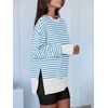 image:imageANRABESS Women Oversized Sweatshirts Fall Outfits with ThumbholeBlue White Striped