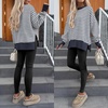 image:imageANRABESS Women Oversized Sweatshirts Fall Outfits with ThumbholeGrey Blue Striped