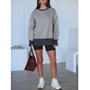 image:imageANRABESS Women Oversized Sweatshirts Fall Outfits with ThumbholeGrey Blue Striped