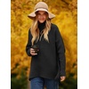 image:imageANRABESS Women Oversized Turtleneck Sweater Batwing Tunic Tops Fall OutfitsBlack