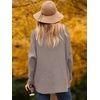 image:imageANRABESS Women Oversized Turtleneck Sweater Batwing Tunic Tops Fall OutfitsRed Apricot