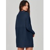 image:imageANRABESS Women Oversized Turtleneck Tunic Sweater Long Sleeve PulloverDark Blue