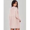image:imageANRABESS Women Oversized Turtleneck Tunic Sweater Long Sleeve PulloverPink