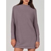 image:imageANRABESS Women Oversized Turtleneck Tunic Sweater Long Sleeve PulloverPurple