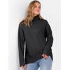 image:imageANRABESS Women Turtleneck Oversized Long Sleeve Knit SweaterBlack