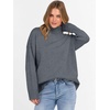 image:imageANRABESS Women Turtleneck Oversized Long Sleeve Knit SweaterDark Gray