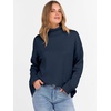 image:imageANRABESS Women Turtleneck Oversized Long Sleeve Knit SweaterNavy Blue