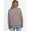 image:imageANRABESS Women Turtleneck Oversized Long Sleeve Knit SweaterPurple Taupe