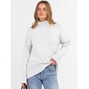 image:imageANRABESS Women Turtleneck Oversized Long Sleeve Knit SweaterWhite