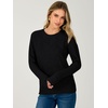 image:imageANRABESS Womens Fall Long Sleeve Argyle Knit SweatersBlack