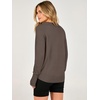 image:imageANRABESS Womens Fall Long Sleeve Lightweight SweatersNutmeg