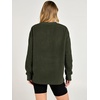 image:imageANRABESS Womens Fleece Pullover Sherpa Fuzzy Button Up SweatshirtsOlive Green