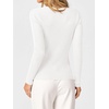 image:imageANRABESS Womens Long Sleeve Scalloped Scoop Neck Ribbed Fall SweaterWhite