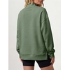 image:imageANRABESS Womens Mock Neck Oversized Sweatshirts Pullover Fall OutfitsGreen