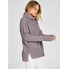 image:imageANRABESS Womens Oversized Cowl Neck Cozy Batwing Long Sleeve Fall SweaterNutmeg