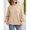 image:imageANRABESS Womens Oversized Knit Sweaters 2026 Fall OutfitsApricot