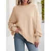 image:imageANRABESS Womens Oversized Knit Sweaters 2026 Fall OutfitsApricot