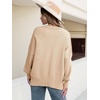 image:imageANRABESS Womens Oversized Knit Sweaters 2026 Fall OutfitsApricot
