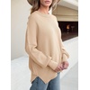 image:imageANRABESS Womens Oversized Knit Sweaters 2026 Fall OutfitsApricot