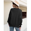 image:imageANRABESS Womens Oversized Knit Sweaters 2026 Fall OutfitsBlack
