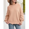 image:imageANRABESS Womens Oversized Knit Sweaters 2026 Fall OutfitsBlush