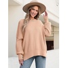 image:imageANRABESS Womens Oversized Knit Sweaters 2026 Fall OutfitsBlush