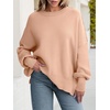 image:imageANRABESS Womens Oversized Knit Sweaters 2026 Fall OutfitsBlush