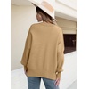 image:imageANRABESS Womens Oversized Knit Sweaters 2026 Fall OutfitsDeep Apricot