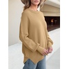image:imageANRABESS Womens Oversized Knit Sweaters 2026 Fall OutfitsDeep Apricot