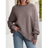 image:imageANRABESS Womens Oversized Knit Sweaters 2026 Fall OutfitsNutmeg