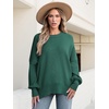 image:imageANRABESS Womens Oversized Knit Sweaters 2026 Fall OutfitsOpal Green