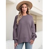 image:imageANRABESS Womens Oversized Knit Sweaters 2026 Fall OutfitsPurple