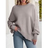 image:imageANRABESS Womens Oversized Knit Sweaters 2026 Fall OutfitsTaupe