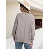 image:imageANRABESS Womens Oversized Knit Sweaters 2026 Fall OutfitsTaupe