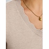 image:imageANRABESS Womens Short Sleeve Lightweight Sweater Business Casual TopsAlmond