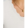 image:imageANRABESS Womens Short Sleeve Lightweight Sweater Business Casual TopsWhite
