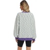 image:imageANRABESS Womens Striped Oversized SweatshirtsGreen Purple Yellow Stripe