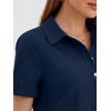 image:imageANRABESS Womens Summer Casual Short Sleeve Shirt DressesNavy Blue