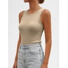image:imageANRABESS Womens Summer Scalloped Sweater Tank TopsAlmond