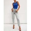 image:imageANRABESS Womens Summer Scalloped Sweater Tank TopsBright Blue