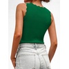 image:imageANRABESS Womens Summer Scalloped Sweater Tank TopsDeep Green