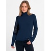 image:imageANRABESS Womens Turtleneck Wool Blend Lightweight SweatersDeep Blue