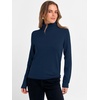 image:imageANRABESS Womens Turtleneck Wool Blend Lightweight SweatersDeep Blue