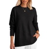 image:imageANRABESS Oversized Sweaters for Women Batwing Fall OutfitsBlack
