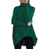 image:imageANRABESS Women Oversized Turtleneck Sweater Batwing Tunic Tops Fall OutfitsGreen