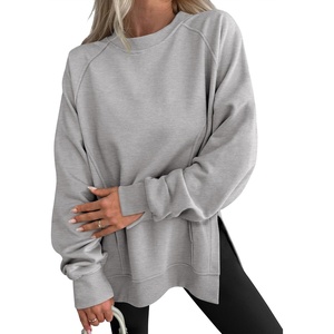image:imageANRABESS Oversized Sweatshirt for Women Fleece Fall OutfitsGrey