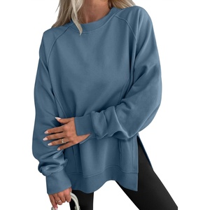 image:imageANRABESS Oversized Sweatshirt for Women Fleece Fall OutfitsGrey Blue