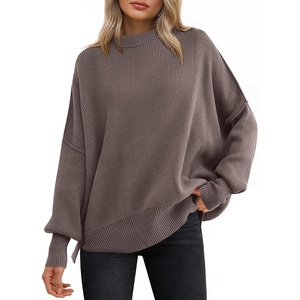 image:imageANRABESS Womens Oversized Knit Sweaters 2026 Fall OutfitsNutmeg